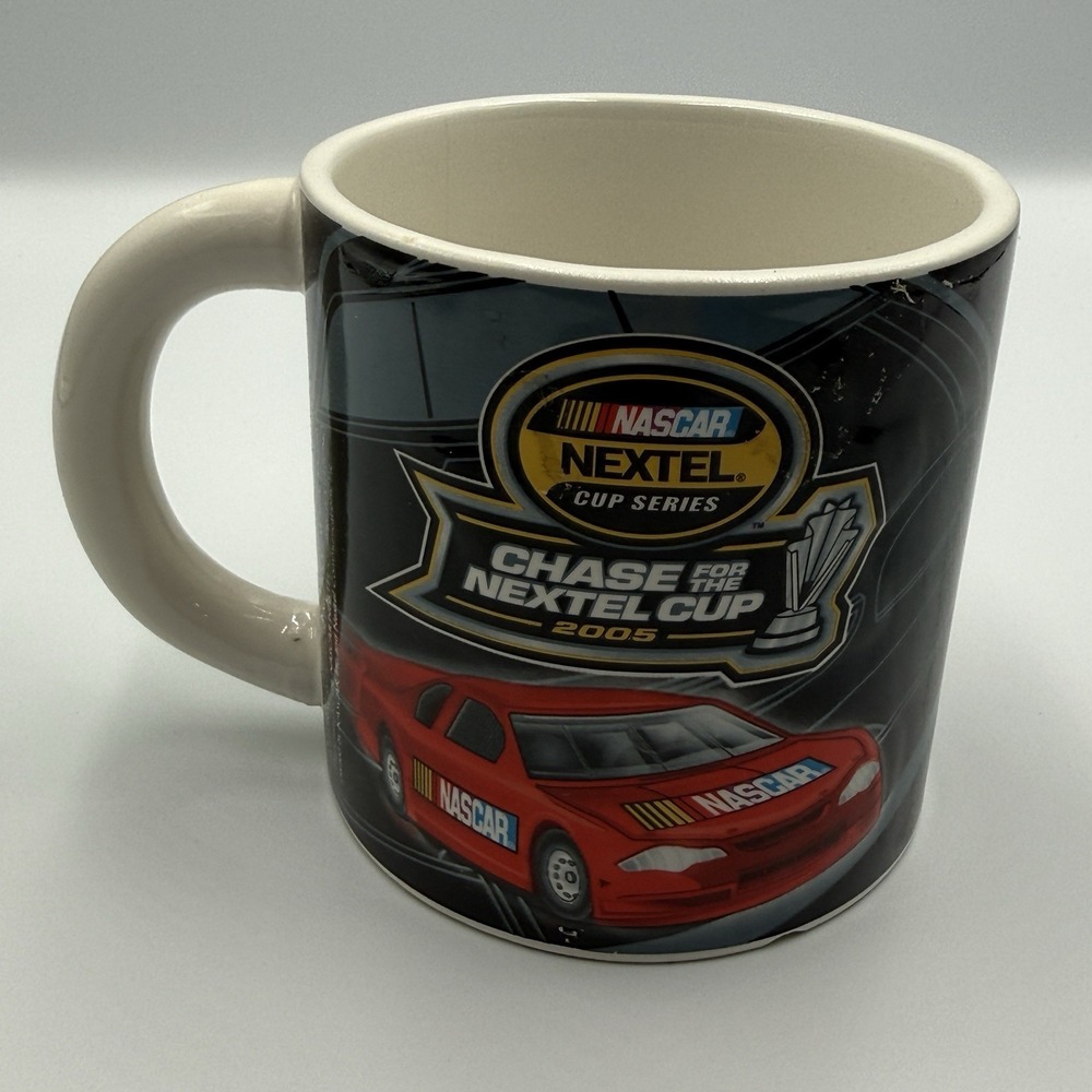 NASCAR 2005 NEXTEL Mug Chase for the Nextel Cup‎ Series Jumbo Sherwood Mug VGC